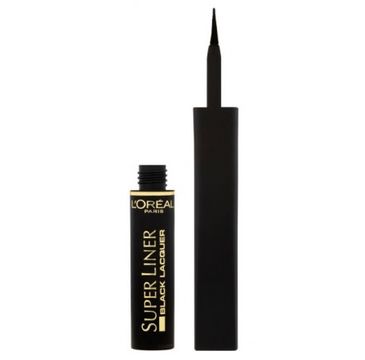 L'Oreal Paris Super Liner Black Lacquer eyeliner w pisaku (6 ml)