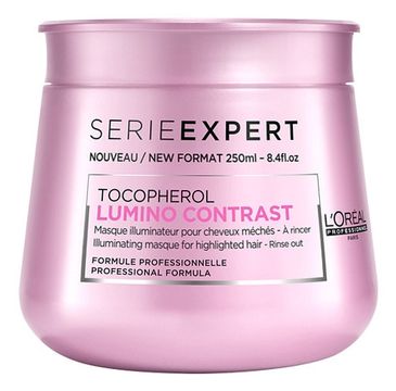 L'Oreal Professionnel Expert Lumino Contrast Tocopherol Illuminating Masque For Highligted Hair nawilżająca maska nadająca blask włosom z pasemkami 250ml