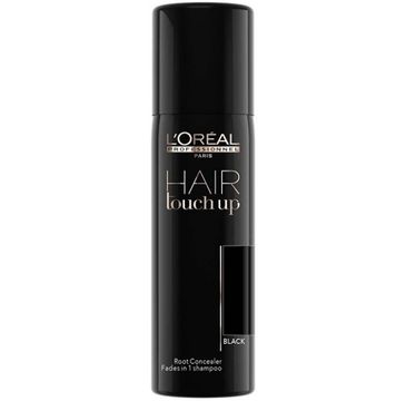 L'Oreal Professionnel Hair Touch Up korektor do retuszu odrostów i siwych włosów Black 75ml