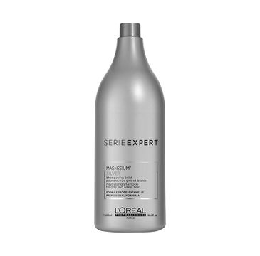 L'Oreal Professionnel Professionnel Serie Expert Magnesium Silver Shampoo szampon rozjaśniający do włosów siwych (1500 ml)