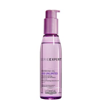 L'Oreal Professionnel Serie Expert Liss Unlimited Primrose Oil olejek intensywnie wygładzający włosy (125 ml)