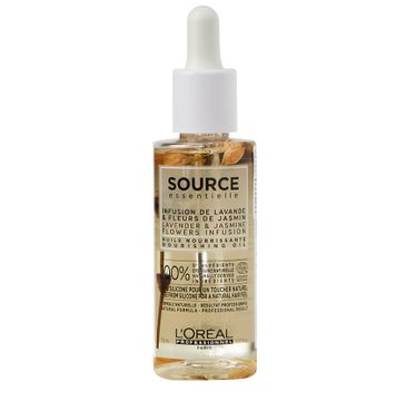 L'Oreal Professionnel Source Essentielle Nourishing Oil odżywczy olejek do włosów suchych i wrażliwych Lawenda i Jaśmin 70ml