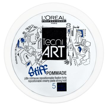 L'Oreal Professionnel Tecni.Art Stiff Pommade kremowa pasta bardzo mocne utrwalenie 75 ml