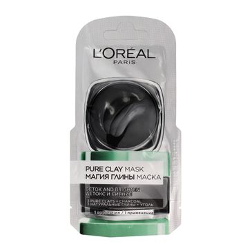 L'Oreal Skin Expert maska czysta glinka detoksykująco-rozświetlająca (6 ml)