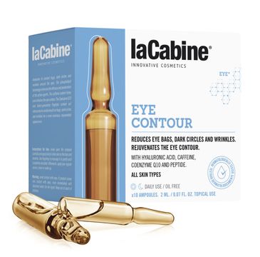 La Cabine Eye Contour ampułki do twarzy redukujące worki i cienie pod oczami (10x2 ml)