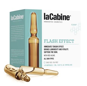 La Cabine Flash Effect ampułki do twarzy ujędrniające skórę (10x2 ml)