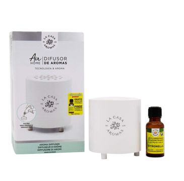 La Casa de los Aromas Air Home nawilżacz powietrza + olejek zapachowy Citronella (15 ml)