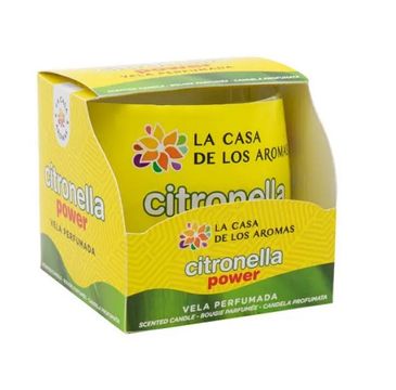 La Casa de los Aromas Citronella świeca o zapachu trawy cytrynowej 100g