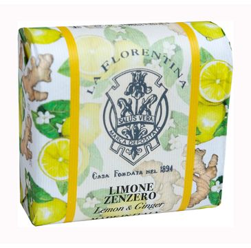 La Florentina Bar Soap mydło do ciała Lemon & Ginger (106 g)