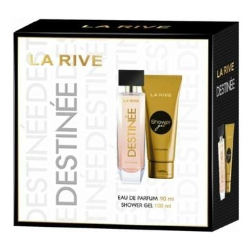 La Rive Destinee zestaw woda perfumowana spray (90 ml) + żel pod prysznic (100 ml)