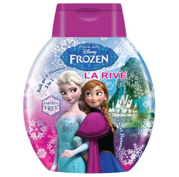 La Rive Disney Frozen żel po d prysznic 2w1 do włosów i ciała 250 ml