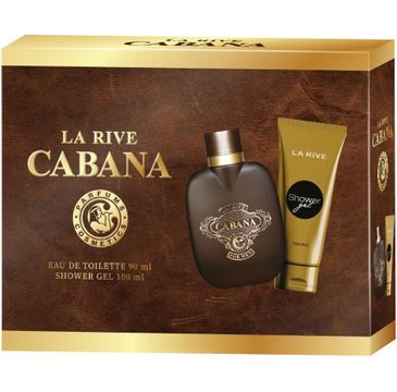 La Rive For Men zestaw prezentowy Cabana woda toaletowa (90 ml) + żel pod prysznic (100 ml)