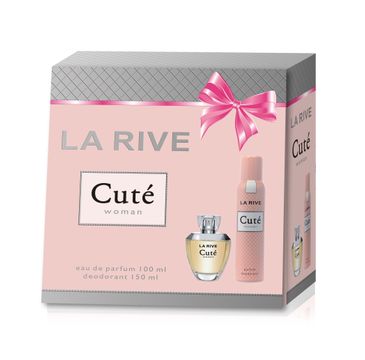 La Rive for Woman Cute zestaw woda perfumowana 100 ml + dezodorant 150 ml