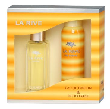 La Rive for Woman La Rive Woman Zestaw woda perfumowana  90 ml + dezodorant 150 ml