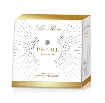 La Rive for Woman Pearl zestaw dla kobiet woda perfumowana 75 ml dezodorant 150 ml