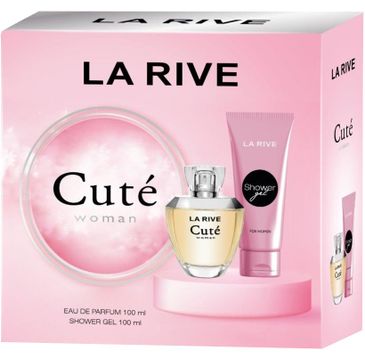La Rive for Woman Zestaw prezentowy Cute (woda perfumowana 100ml+żel pod prysznic 100ml)