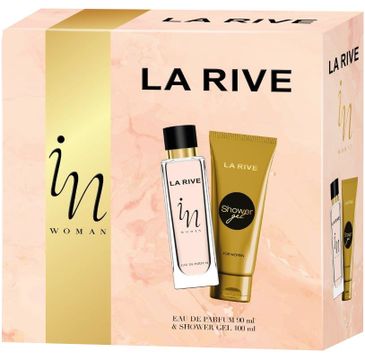 La Rive for Woman Zestaw prezentowy In Woman woda perfumowana (90 ml) + żel pod prysznic (100 ml))