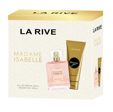 La Rive Madame Isabelle zestaw woda perfumowana spray (100 ml) + żel pod prysznic (100 ml)