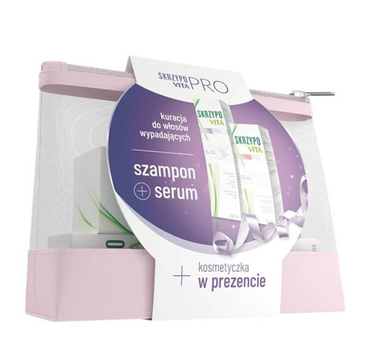 Skrzypovita Zestaw Pro Szampon + Serum + kosmetyczka