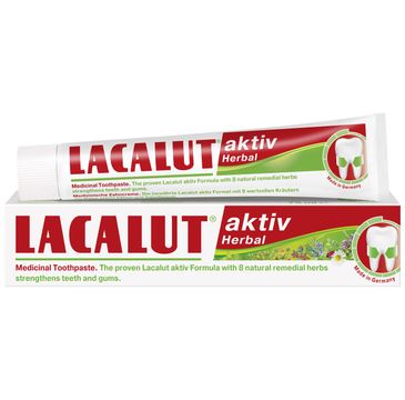 Lacalut Activ Herbal pasta do zębów 75 ml