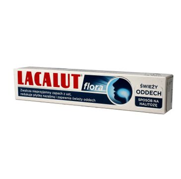 Lacalut pasta do zębów odświeżająca oddech Flora 75 ml