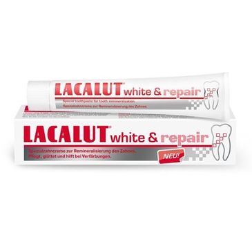 Lacalut pasta do zębów White & Repair wybielająco naprawcza 75 ml