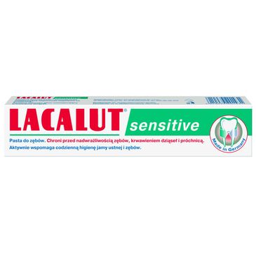 Lacalut Pasta Sensitive do wrażliwych zębów 75 ml
