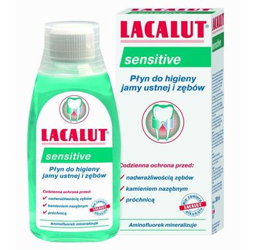 Lacalut Sensitive płyn do płukania ust 300 ml