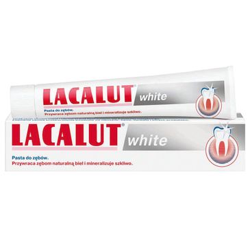 Lacalut White pasta do zębów wybielająca 75 ml