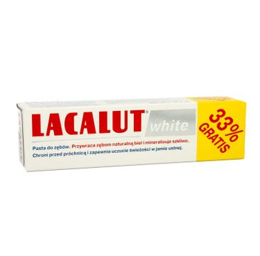 Lacalut White pasta do zębów  wybielająca 75 ml