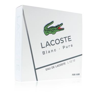 Lacoste L.12.12 Blanc zestaw woda toaletowa spray 100ml + żel pod prysznic 50ml + dezodorant sztyft 75ml