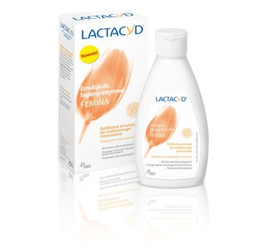 Lactacyd Femina Emulsja  do higieny intymnej - nakrętka 200 ml