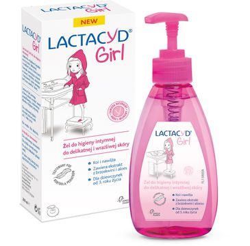 Lactacyd Girl Żel do higieny intymnej dla dziewczynek 200 ml
