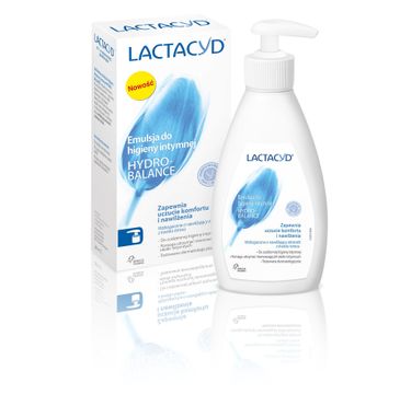 Lactacyd Hydro-Balance Emulsja do higieny intymnej nawilżająca z pompką 200 ml