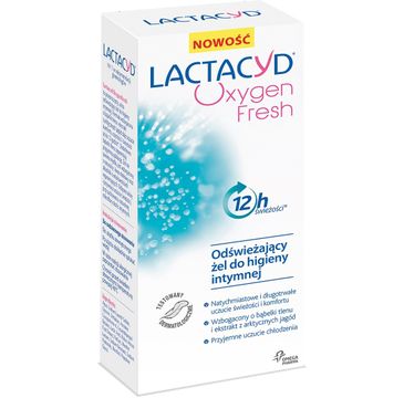 Lactacyd Oxygen Fresh odświeżający żel do higieny intymnej  200 ml