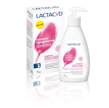 Lactacyd Sensitive emulsja do higieny intymnej z pompką 200 ml