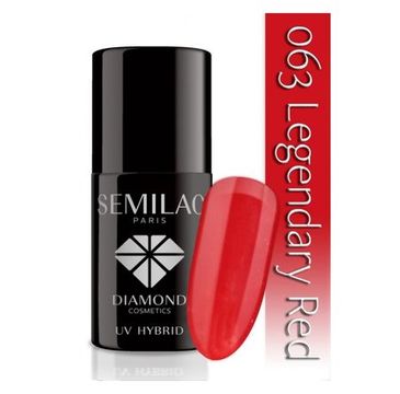Lakier hybrydowy Semilac Legendary Red 063 7 ml