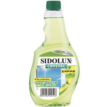 Sidolux Crystal Płyn do mycia szyb Lemon - zapas (500 ml)