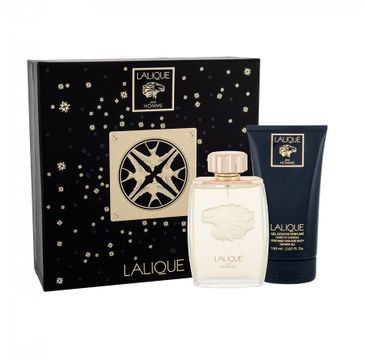 Lalique Pour Homme Lion zestaw woda perfumowana spray 125ml + żel pod prysznic 150ml