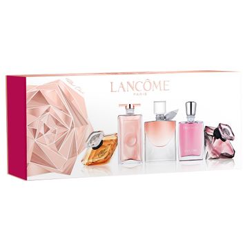 Lancome Iconic Fragrance Miniatures zestaw Tresor (7.5 ml) + La Nuit Tresor (5 ml) + Idole (5 ml) + La Vie Est Belle (4 ml) + Miracle (5 ml)