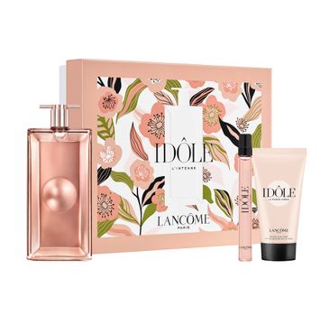 Lancome Idole L’Intense zestaw kosmetyków woda perfumowana (50 ml) + woda perfumowana (10 ml) + balsam do ciała (50 ml)