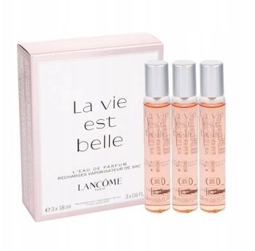 Lancome La Vie Est Belle L'Eau de Parfum zestaw woda perfumowana Refill (3 x 18 ml)
