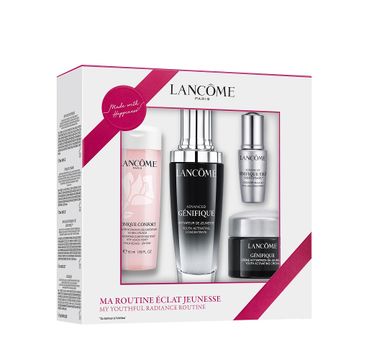 Lancome My Youthful Radiance Routine zestaw prezentowy Advanced Genifique Youth Activating Concentrate (50 ml) + Tonique Confort (50 ml) + Advanced Genifique Yeux Light Pearl (5 ml) + Genifique Cream (15 ml)