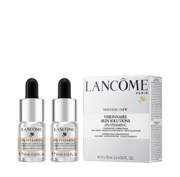 Lancôme Visionnaire Skin solutions 15 Vitamin C Correcting Concentrate serum do twarzy z  witaminą C (2 x 10 ml)