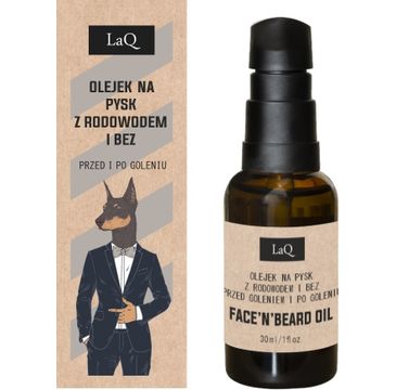 LaQ Doberman olejek przed i po goleniu (30 ml)