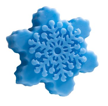 LaQ Happy Soaps mydło glicerynowe Niebieska Śnieżynka (90 g)