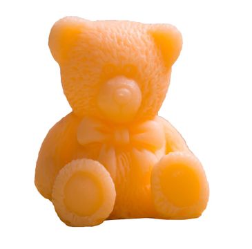 LaQ Happy Soaps Mały Miś mydło glicerynowe pomarańczowe (30 g)
