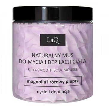 LaQ Kicia Magnolia mus do mycia i depilacji ciała Magnolia i Różowy Pieprz 250ml