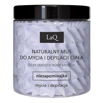 LaQ Naturalny mus do mycia i depilacji ciała Niezapominajka 250ml