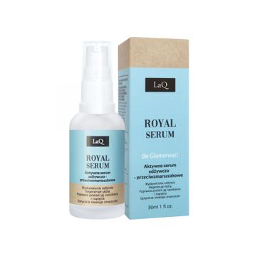 LaQ Royal Serum Aktywne Serum odżywczo - przeciwzmarszczkowe Be Glamorous! 30ml